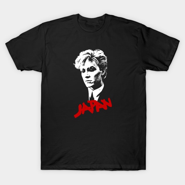 David Sylvian japan T-Shirt by asheribtllo